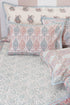 20s Cotton Bed Cover in Block Print