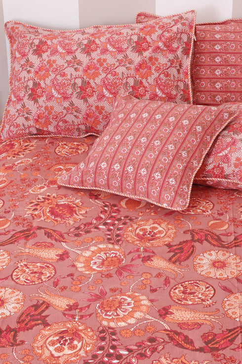 20s Cotton Cushion Cover In Floral Print