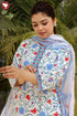 Bizzy Lizzy Kurta Pant Set With Kota Dupatta In Block Print