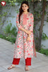 Cambric Cotton Kurta Floral Print