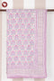 Mul Mul Cotton Quilt in Block Print