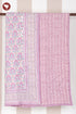 Mul Mul Cotton Quilt in Block Print