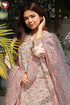 Mulmul Cotton Kurta And Pant Set In Floral Block Print