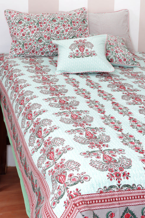 20s Cotton Cushion Cover In Floral Print