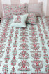 20s Cotton Bed Cover In Floral Print