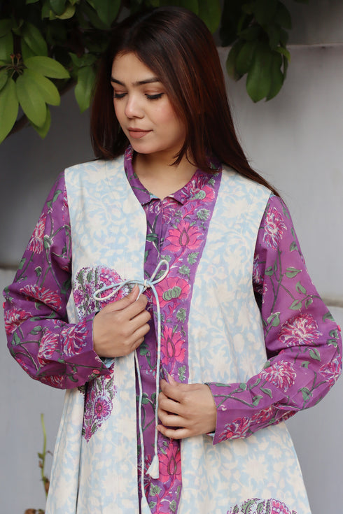 Khaadi Cotton Ivory Overlay Oliver