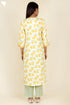 Bizzy Lizzy Kurta Pant Set With Dupatta In Block Print