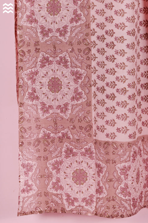 Mulmul Cotton Wrap In Block Print