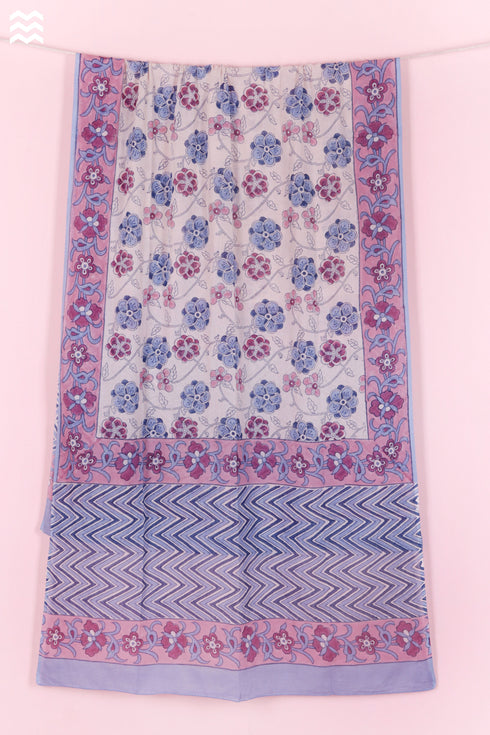 Mulmul Cotton Momo Wrap In Block Print