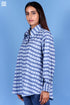 Slub Cotton Zoom Shirt In Check Block Print