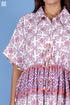 Rayon Abbey Dress In Block Print