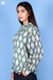 Mulmul Cotton Patricia Top In Block Print