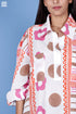 Crepe Cotton Beach Shirt In Block Print