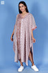 Rayon Milos Caftan In Block Print