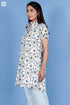 Crepe Cotton Zoom Dress In Block Print