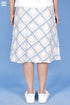 Khaadi Wrap Skirt In Gold Block Print