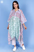 Mulmul Cotton Midi Caftan In Block Print