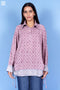 Rayon Zoom Shirt In Block Print