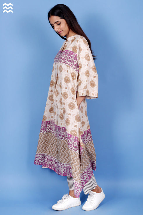 Rayon Cream Beige MAITAI Top