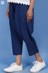 Cambric Cotton Deep Indigo Punjabi Pant