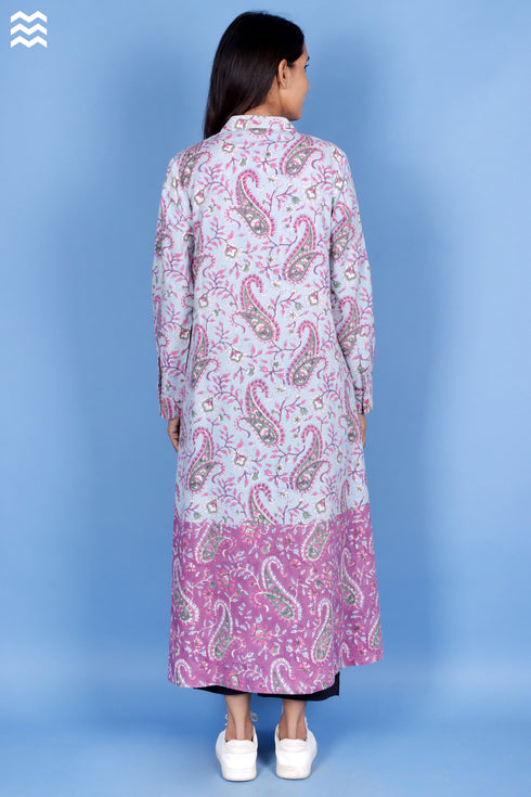 Cambric Cotton Powder Blue Boss Kurta