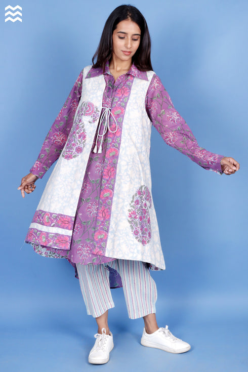 Khaadi Cotton Ivory Overlay Oliver