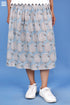 Cambric Cotton Powder Blue Tilly Skirt