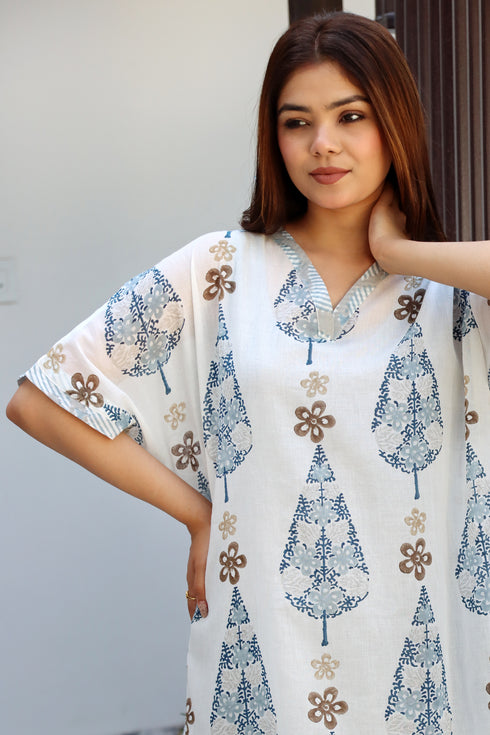 Mul Mul Cotton Off-White Larry Dress