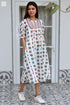 100% MulMul Cotton Block Printed Joplin Dress
