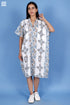 100% Mul Mul Cotton Off-White Patricia Dress