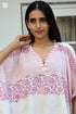 Mul Mul Cotton Pink Ivory Cher Caftan