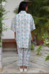 Cambric Cotton Co-Ord Set in Block Print