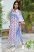 MulMul Cotton Pink Caftan in Block Print