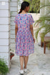 MulMul Cotton Pink BABY DOLL Dress in Block Print