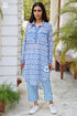 Mul Mul Cotton Long Boyfriend Shirt in Floral Print