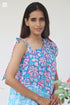 MulMul Cotton Maxwell Dress in Block Print