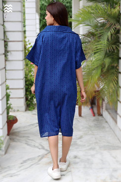 Mul Mul Cotton Patricia Top In Block Print