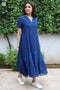 MulMul Cotton Zig Zag MIRANDA Dress in Block Print