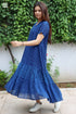 MulMul Cotton Zig Zag MIRANDA Dress in Block Print