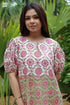 Mul Mul Cotton Prairie Dress in Floral Block Print