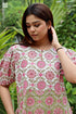 Mul Mul Cotton Prairie Dress in Floral Block Print