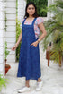 Lyocel PINAFORE Dress in Block Print