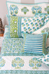 Mulmul Cotton Dohar in Floral Block Print