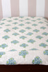 60s Cotton Duvet Cover In Block Print (Only Duvet Cover)