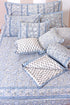 Mulmul Cotton Quilt in Floral Block Print