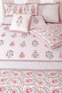 20s Cotton Bed Cover in Block Print