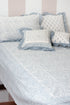 Mulmul Cotton Quilt In Graphic Block Print