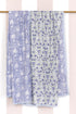 Mulmul Cotton Dohar In Block Print