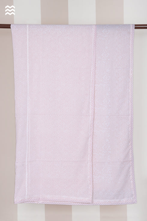 Mul Mul Cotton Dohar in Hand Block Print