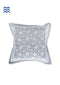 20s Cotton Cushion Cover in Floral Block Print